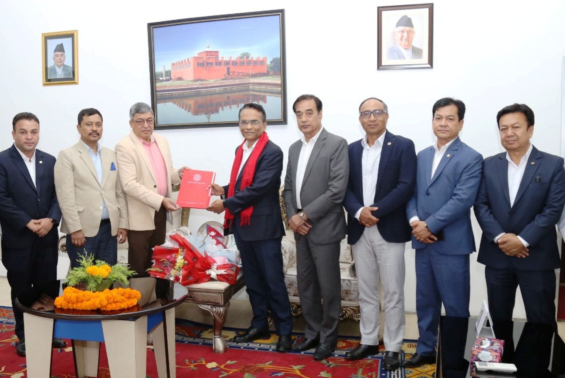 चेम्बरद्धारा नवनियुक्त गभर्नर डा. पौडेललाई बधाई एवं शुभकामना व्यक्त